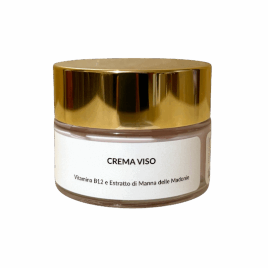 Crema Viso Vitamina B12 ed Estratto di Manna delle Madonie